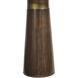 Lamont 23.5 X 22 inch Black / Brown Side Table